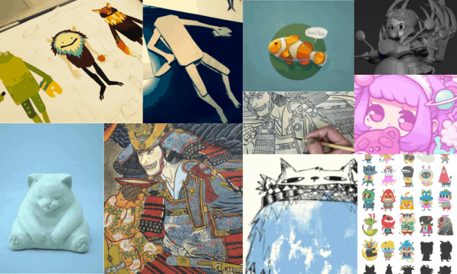 KANABAN GRAPHICS DESIGNERS EXHIBIT 2014 饗宴　作品样本