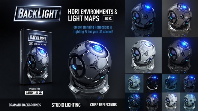 Element 3D V2 – 在 After Effects 中实现专业 3D 渲染的插件！2014年12月2日终于发布！