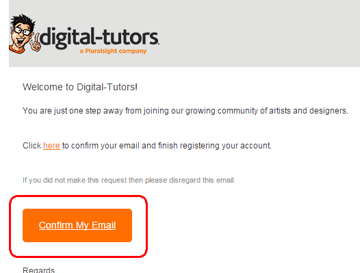 Start Your 72 Hours of Exclusive Free Training Digital-Tutors-mail