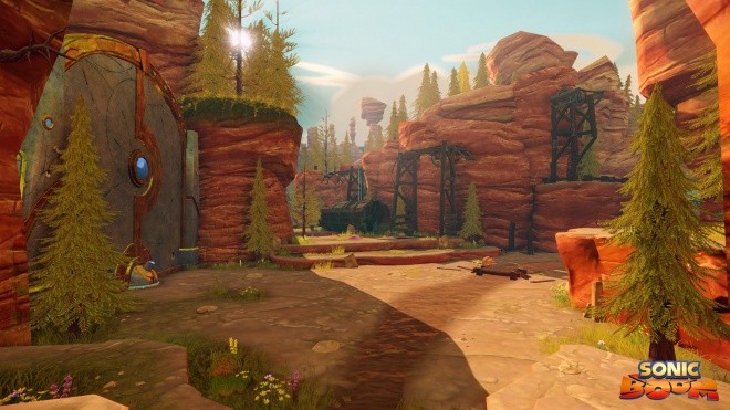 Sonic Boom Art Dump – Blizzard Entertainment的3D艺术家一举公开“刺猬索尼克”系列新作游戏的背景美术素材图片！