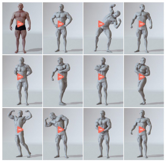 360 DEGREE REFERENCE MODELS LIST