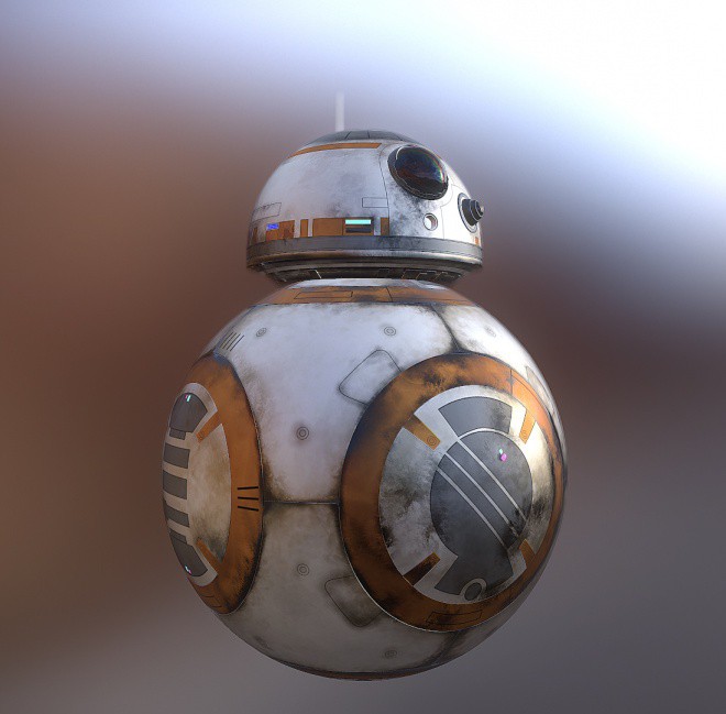 BB8 in London – 登场于《星球大战：原力觉醒》的机器人“BB-8”走在伦敦街头！粉丝制作作品！附合成幕后制作