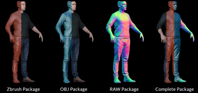 Ten24 Sample Scan – 尽情体验最尖端3D扫描技术！高精度3D扫描模型样本数据可免费下载！
