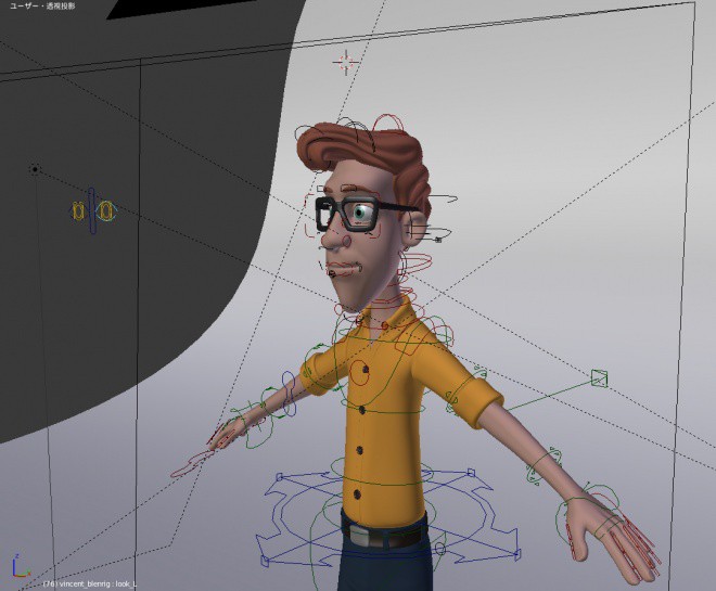 Vincent – 非常适合学习・测试动画！公开了带绑定的 Blender 免费模型！