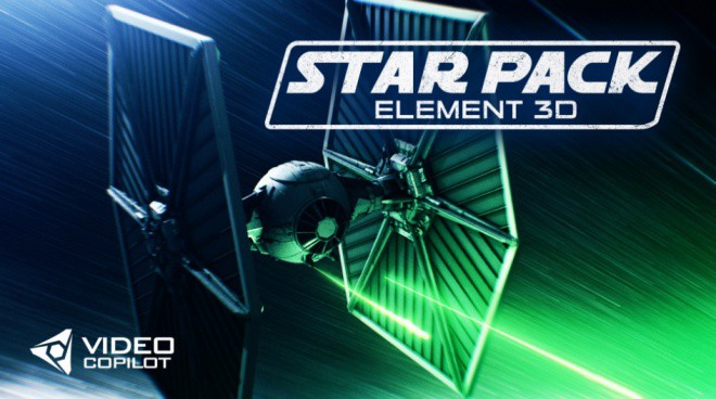 FREE STAR WARS Model Pack – 来自 VIDEO COPILOT 的《星球大战》相关 3D 模型文件免费发放中！