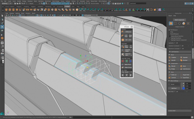 KTools – 改善 Maya 布尔工作流程的工具包！