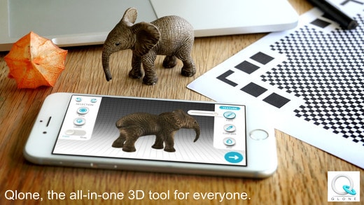 Qlone – 用智能手机进行摄影测量！可用 iPhone 和 iPad 相机轻松进行 3D 扫描的免费应用登场！
