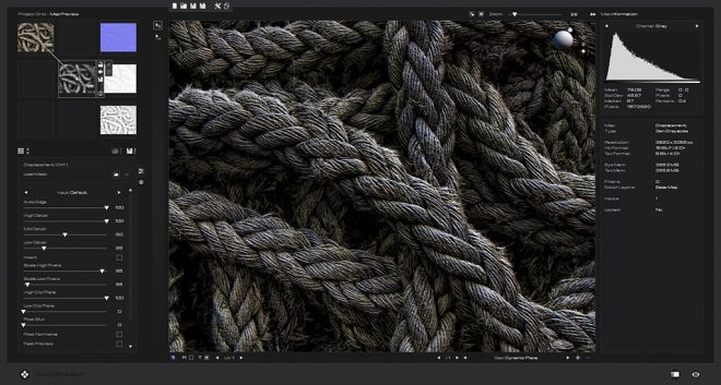 ShaderMap 4 – 可从照片和模型生成并烘焙各种纹理的工具！还有面向非商用的免费版！