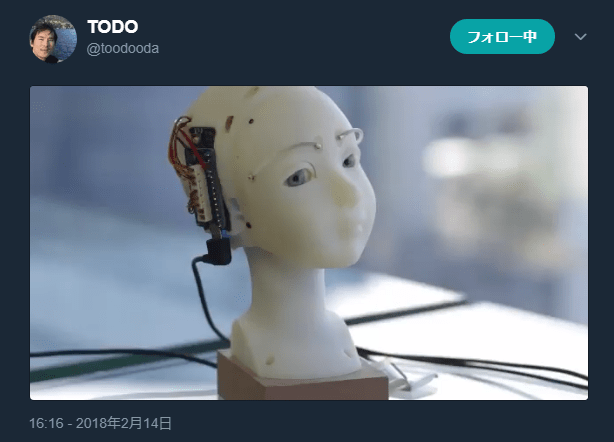 仅凭眼部动作就能展现多彩表情的机器人！藤堂高行氏的仿生机器人影像引发热议！