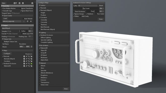 Marmoset Toolbag 3.04 – 实时可视化软件！烘焙功能改进·动画支持查看器等