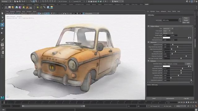 MNPR 1.0.0 – 富有表现力的实时非照片级渲染框架！Maya 插件公开！开源！