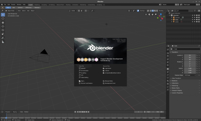 Blender 2.8 Beta 发布！GUI和操作性全面革新！实时渲染器EEVEE！满满都是重大更新！开源的3DCG软件！