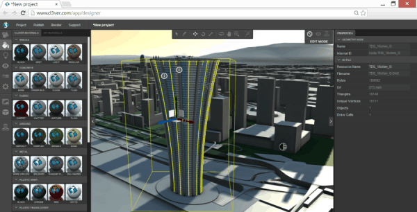 CL3VER 2.0 – 搭载自动光照贴图烘焙功能！新增免费方案的 WebGL 渲染交互式建筑可视化服务！