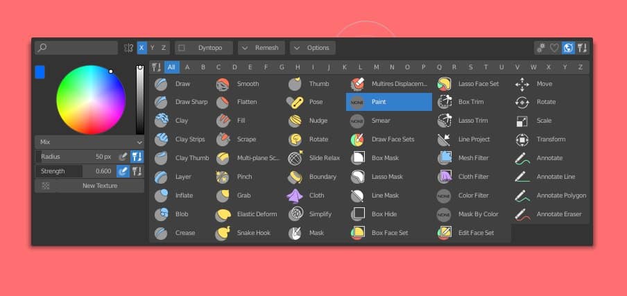 Quick Toolbox v1.0.3.0 – 可列表显示工具的 Blender 插件更新了！配备侧边栏，生产力进一步提升！