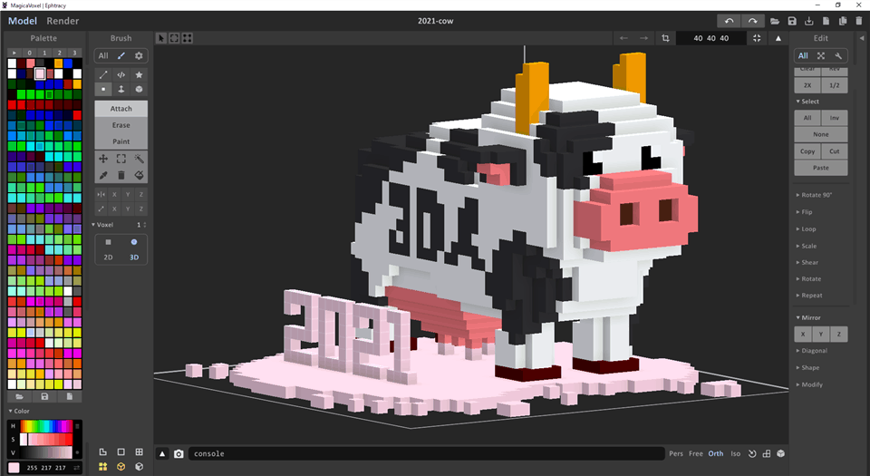 HAPPY NEW YEAR 2021 – 今年也请多多关照 3D人-3dnchu-！