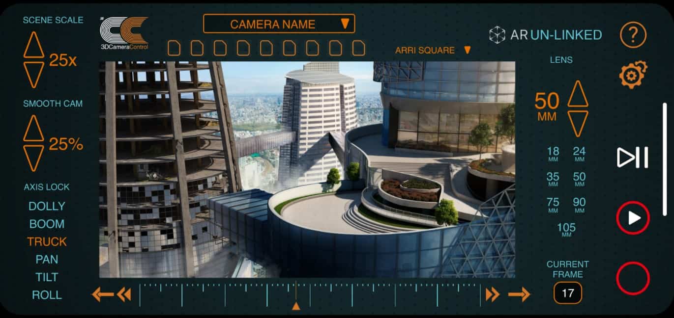 Wylie Ca‪m‬ – 可将 iOS 和 Android 设备作为虚拟摄像头与 Maya 联动的应用！