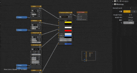 Node Minimap – 可显示节点树迷你地图的 Blender 插件
