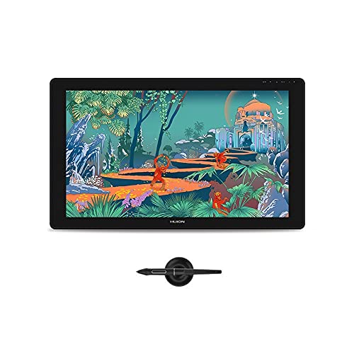 HUION 液タブ Kamvas 24 2.5K解像度 ディスプレー 液晶ペンタブレット 調節可スタンド VESA対応 23.8インチ...