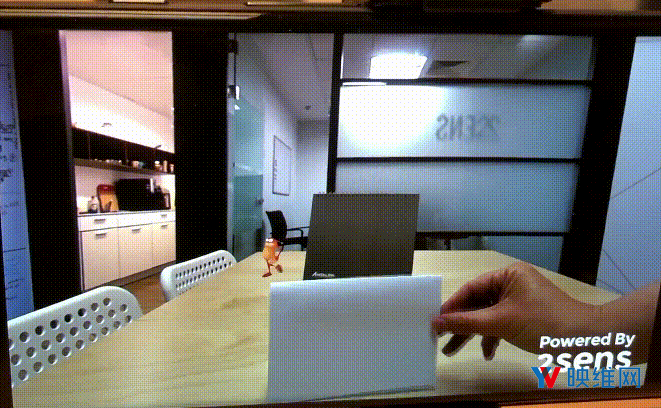 实时遮挡交互，以色列2Sens带来惊艳AR技术，兼容所有双摄像头手机