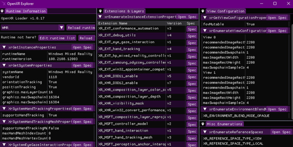 微软开发分享：OpenXR测试开发利器——OpenXR Explorer