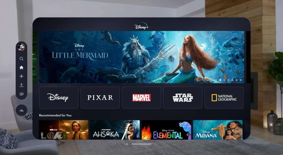 Disney+从Apple Vision Pro欧洲区移除3D功能