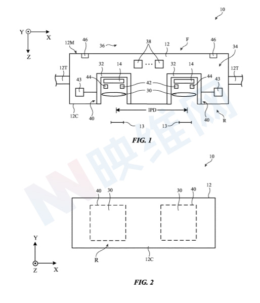 苹果专利提出检测光学元件位置变化的光学自混合传感器，实现IPD调整
