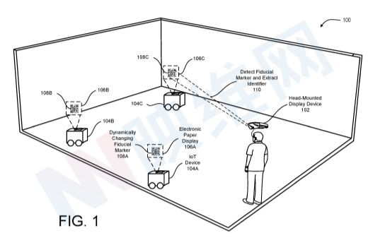 微软专利分享如何用HoloLens 2识别物联网设备，构建AR/VR与AIoT的连接