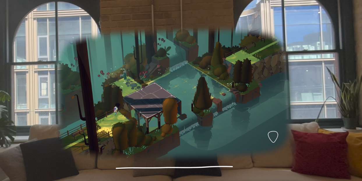 苹果发布Vision Pro谜题游戏《Where Cards Fall》