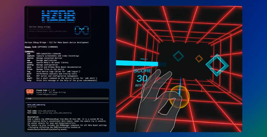 Meta“更快构建，更多盈利”系列：面向VR的智能体工具集