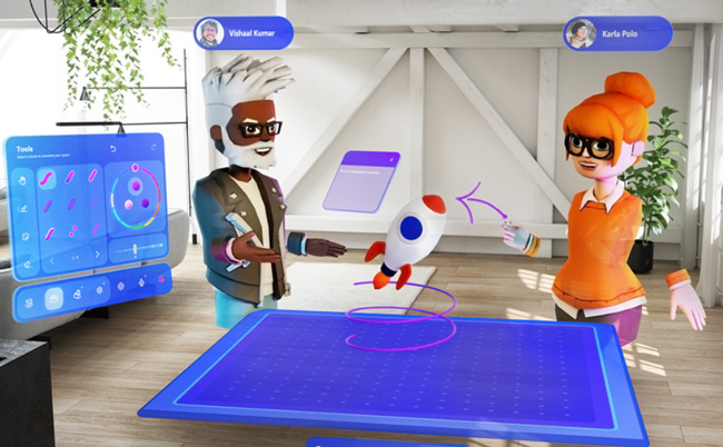 微软分享：HoloLens应用Microsoft Mesh App的重新设计思考