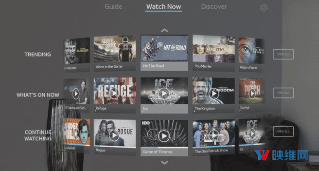 AT&T流媒体服务DirecTV Now登陆Magic Leap One