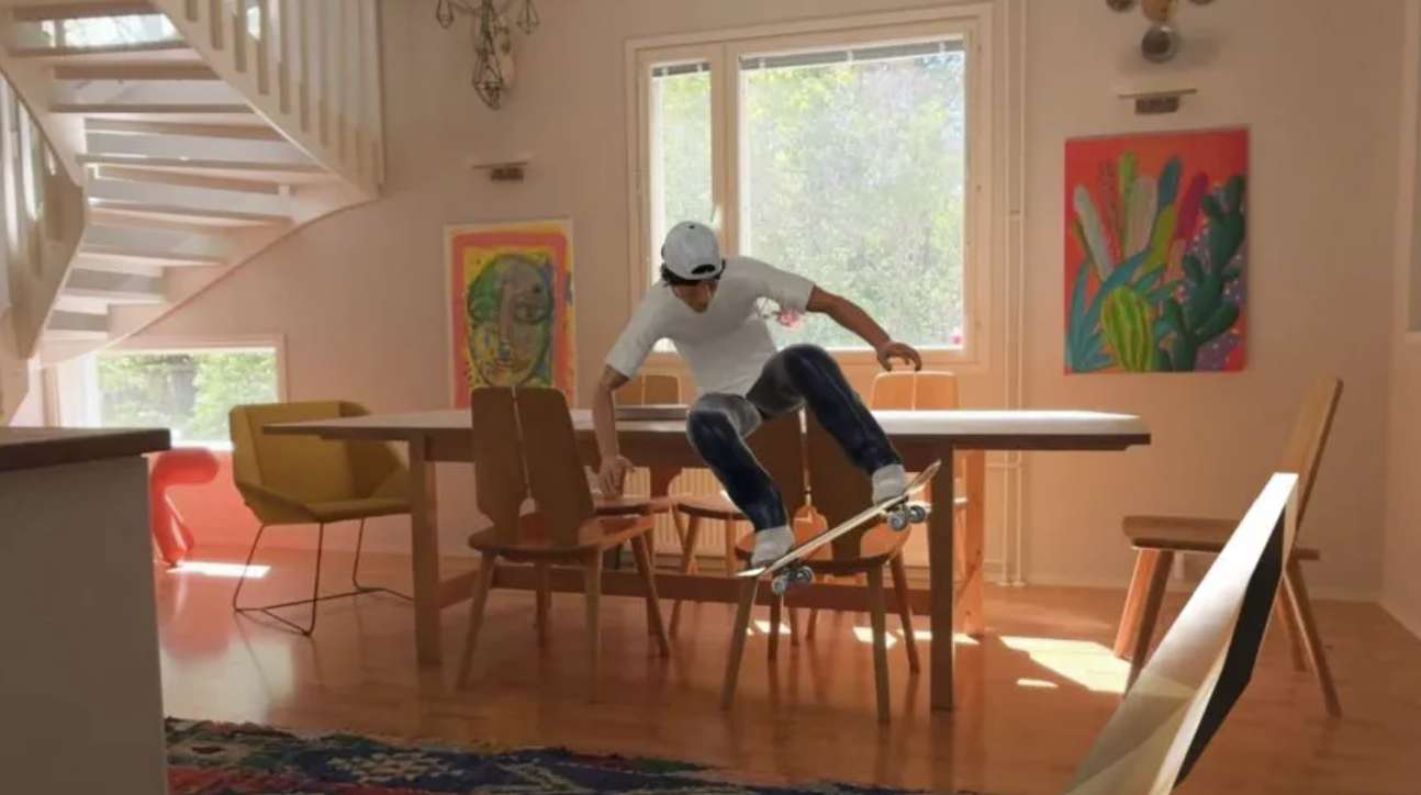 “滑板教主”Rodney为Vision Pro带来MR滑板体验《Skatrix Pro》