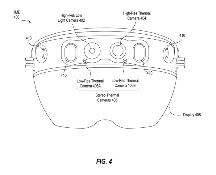 为降低HoloLens成本、功耗、尺寸，微软专利提出低分辨率深度摄像头解决方案