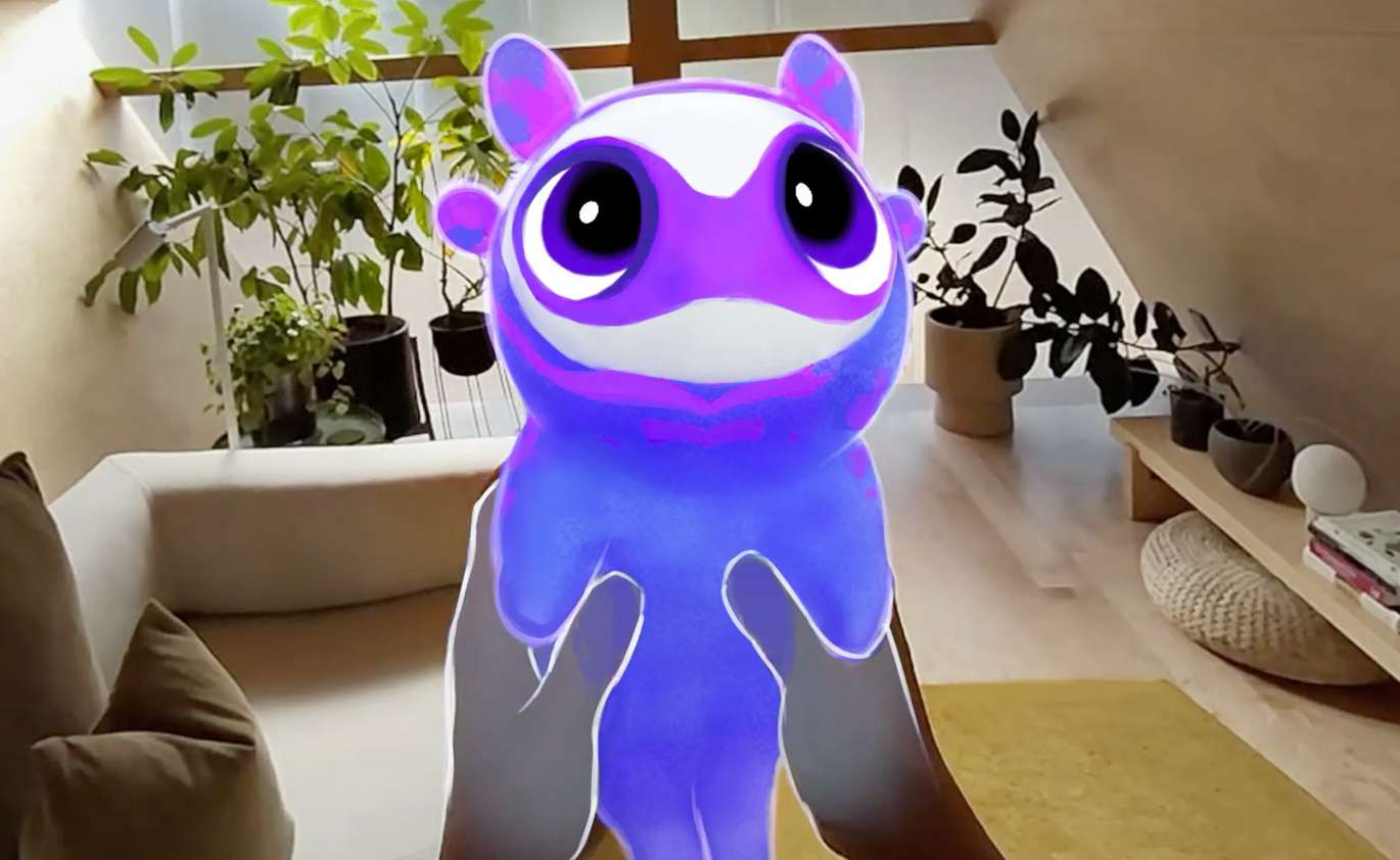 Niantic的MR体验《Hello, Dot》登陆Vision Pro