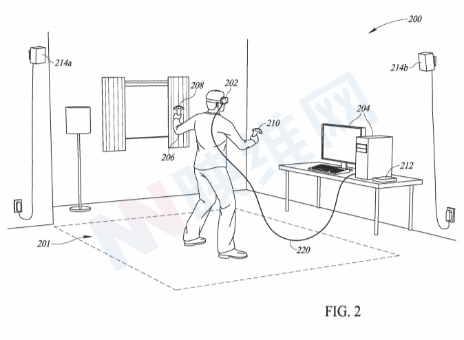 Valve专利提出1000Hz频率的VR头显内向外定位追踪系统