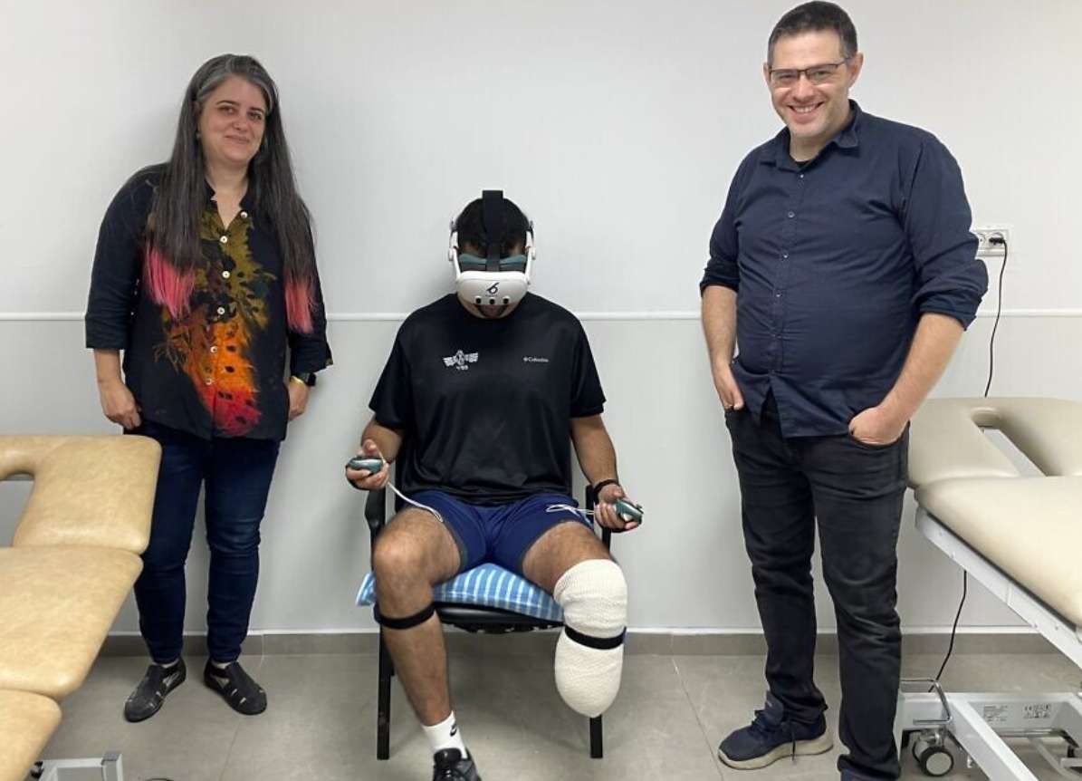 以色列用VR游戏为中东冲突中的截肢士兵减轻疼痛