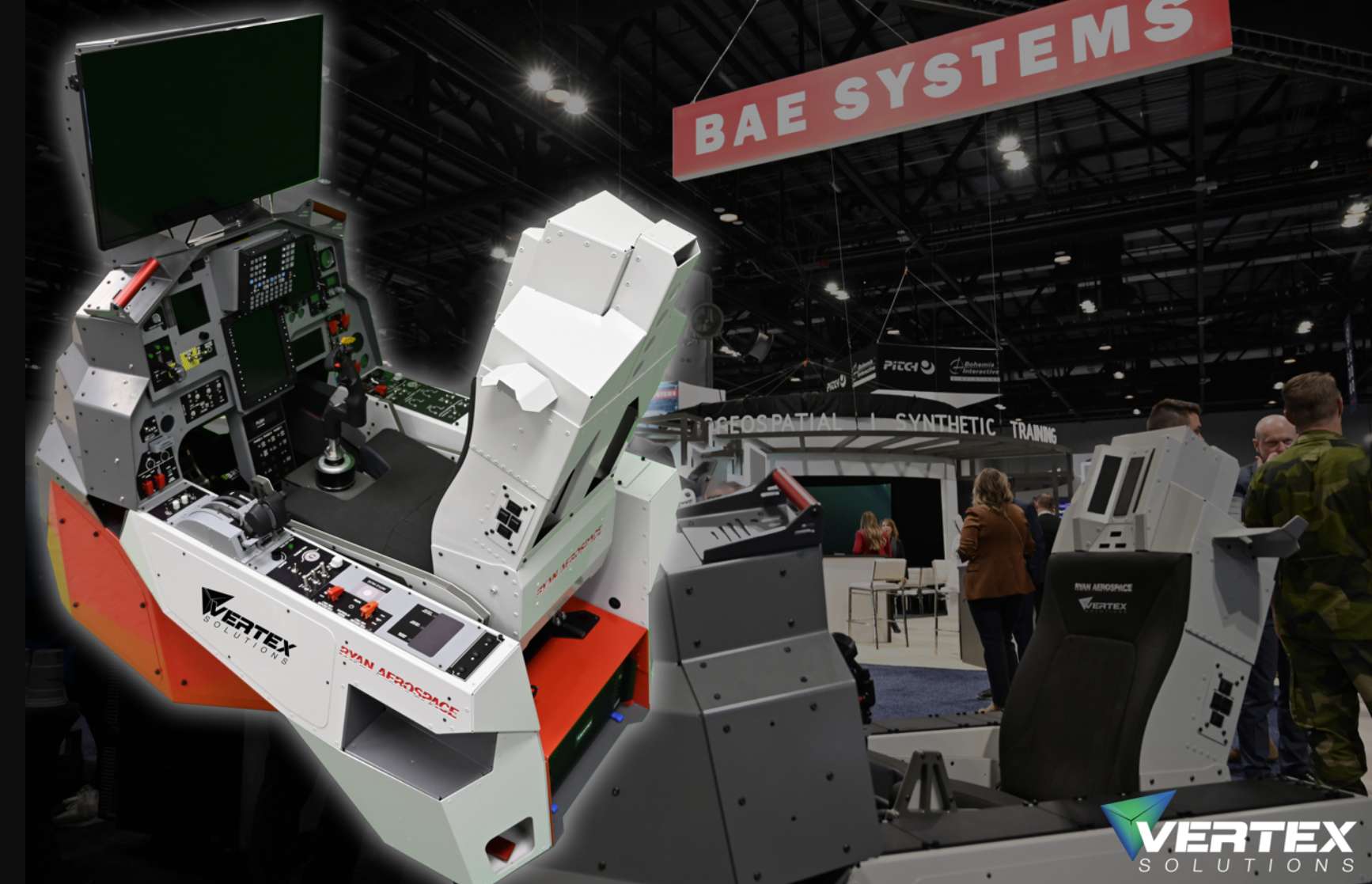 英国军工BAE Systems与XR飞行模拟器厂商Vertex Solutions合作