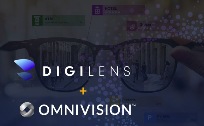 DigiLens与豪威科技合作，共同开发AR/VR产品