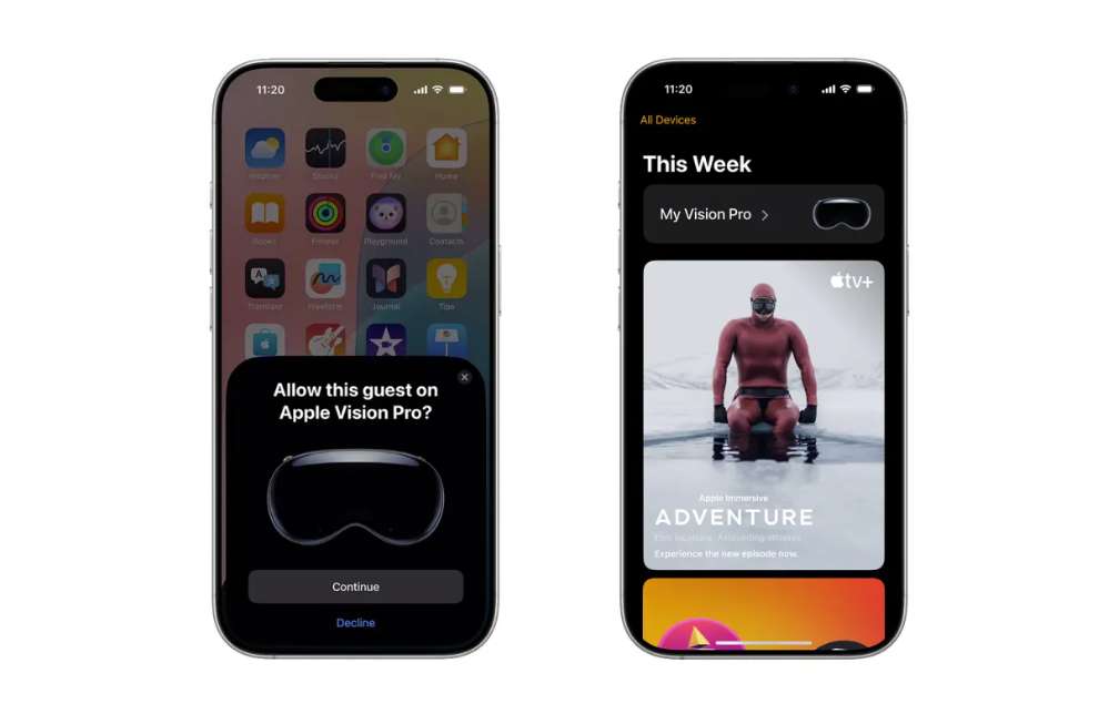 苹果iOS 18.4将新增专门的Apple Vision Pro app