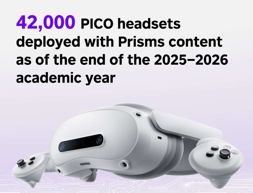 4.2万台PICO头显落地美国课堂，沉浸式学习成效获系统性验证