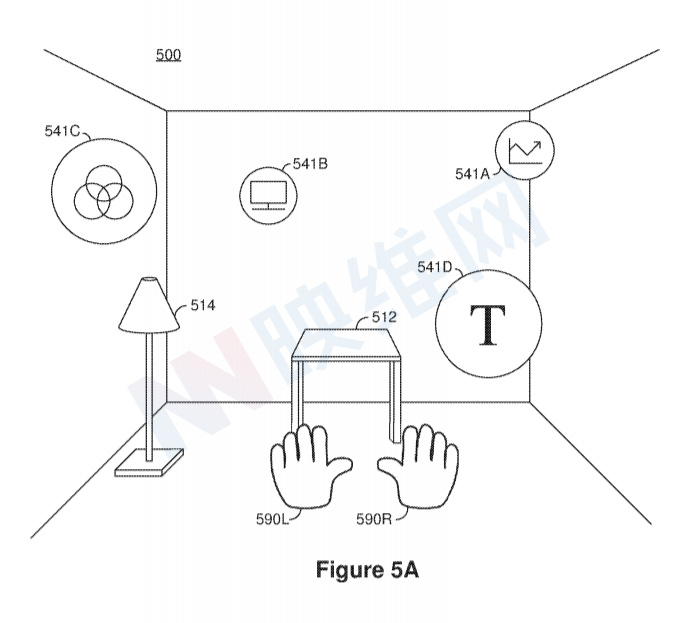 苹果专利探索AR/VR环境下的音乐应用交互界面