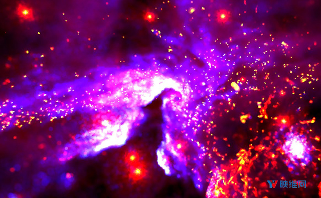 NASA用VR模拟黑洞人马座A*周围宇宙的500年演化