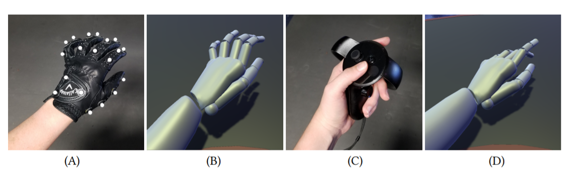 Facebook VR研究：力反馈手套比手柄控制器更具代入感、真实感