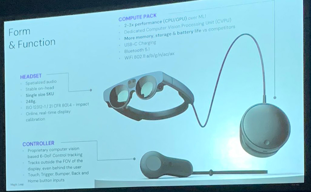 Magic Leap 2 规格曝光，搭载18个传感器，支持眼动追踪，头显重248克