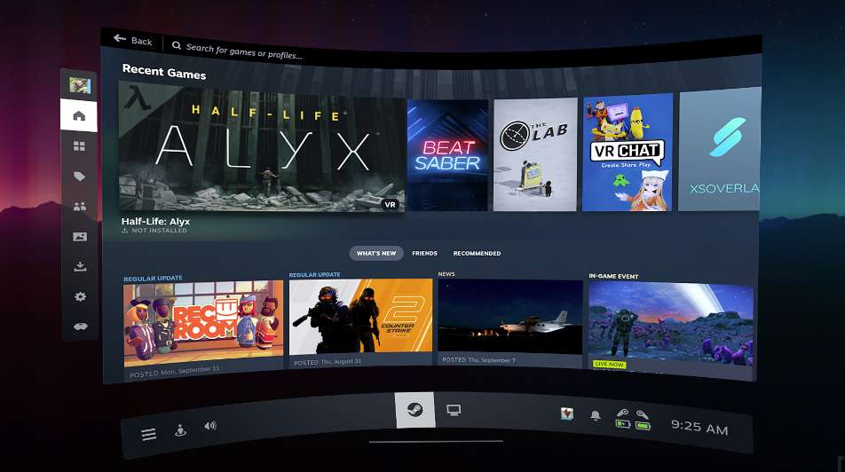 Valve发布SteamVR 2.0 正式版，为统一Steam生态提供支持