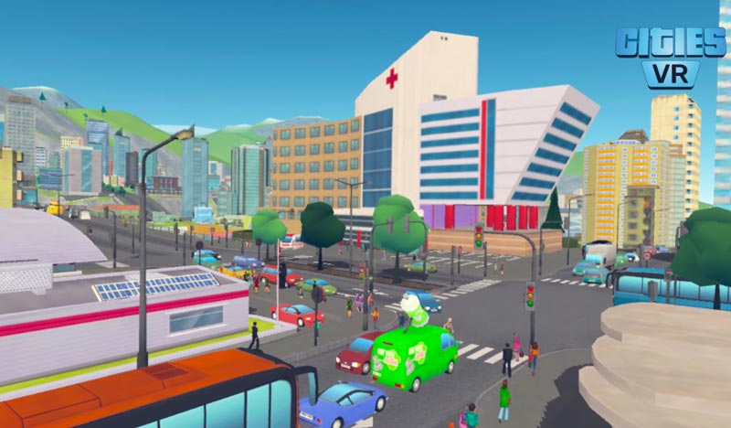 《都市：天际线》改编VR作品《Cities: VR》正式上架Quest 2