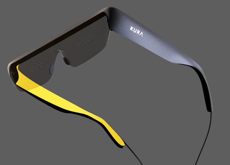 Kura自称实现8K分辨率、150°FOV、紧凑式波导显示模组等特性的AR光学元件