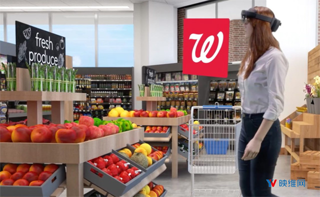 微软与沃尔格林合作，用HoloLens 2培训员工，规划新零售