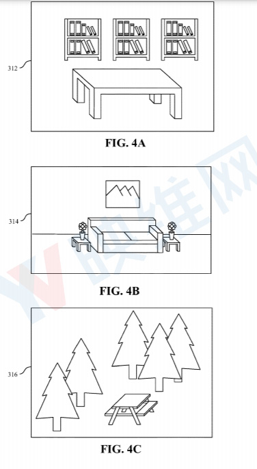 苹果AR/VR专利可以为用户创造最佳个性化工作、学习、休息环境