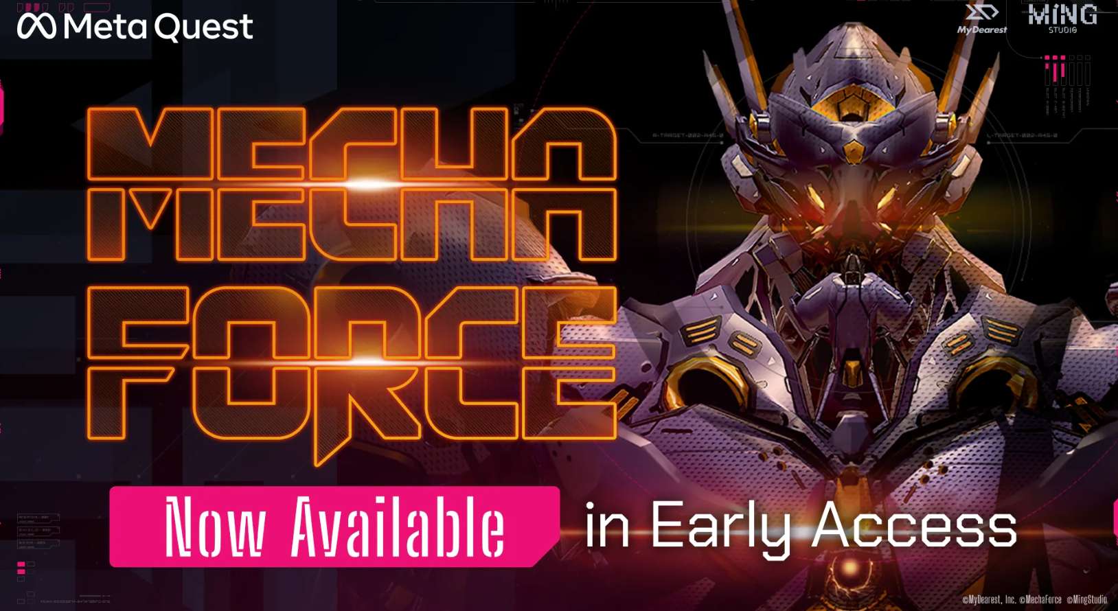 VR机甲游戏《Mecha Force》登陆Meta Quest